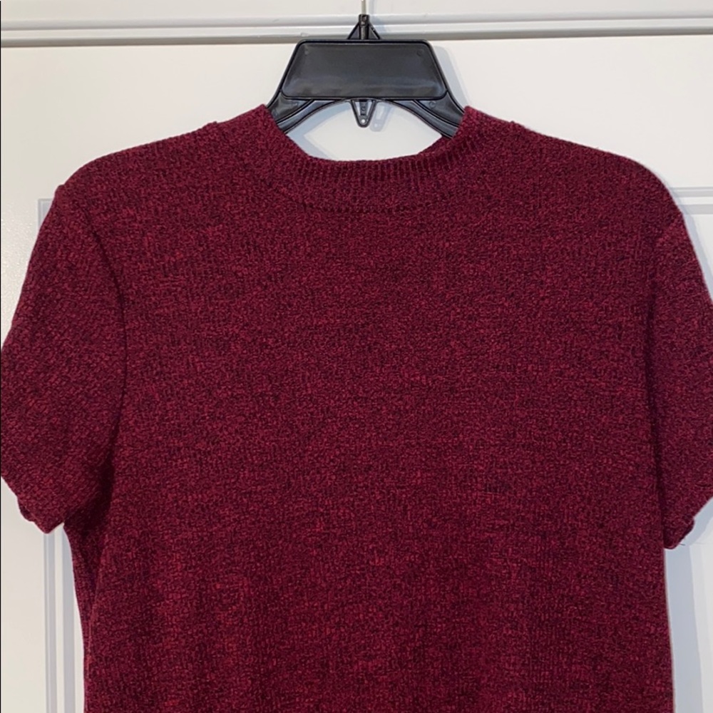 Maroon straight dress